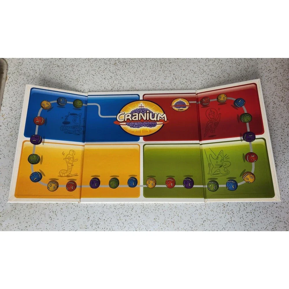 Cranium Board Game 3-in-1 Game Board 2009 Complete, New Dough!